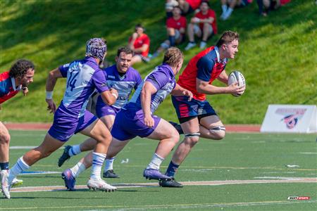 RSEQ 2024 - Rugby Univ. Masc - ETS (43) vs (10) Bishop's - 1st Half