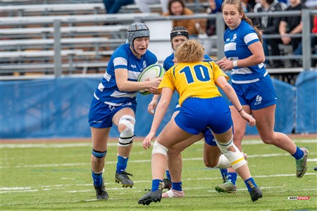 RSEQ 2024 - Final Rugby Fem CEGEP - John Abbott (12) vs (21) Dawson - First Half