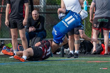 RQ 2024 - Super Ligue M - Parc Olympique (29) vs (15) Club de Rugby de Québec - 1ère mi-temps