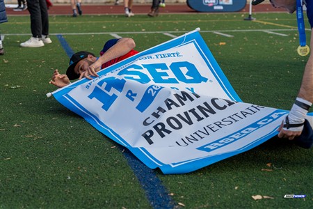 RSEQ 2024 - Finale Rugby Univ Masc - ETS vs Ottawa - Célébrations