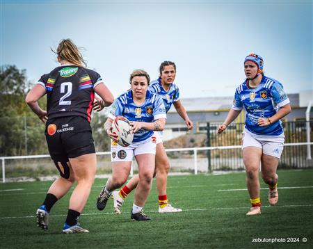FFR 2024 - Fed 2 Fém - USAP XV (5) vs (10) Toulon   