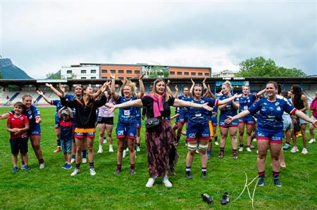 FFR 2024 Élite 1 F - FC Grenoble Amazones (23) vs (17) Stade Toulousain