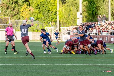 RSEQ 2024 - Rugby Univ. Masc - Ottawa U (18) vs (16) ETS - 1st Half