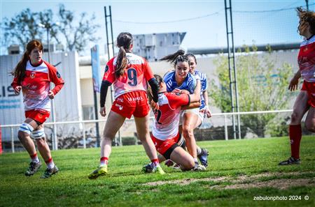 FFR 2024 - Fed 2 Fém - USAP XV (55) vs (7) RO Castelnaudary    