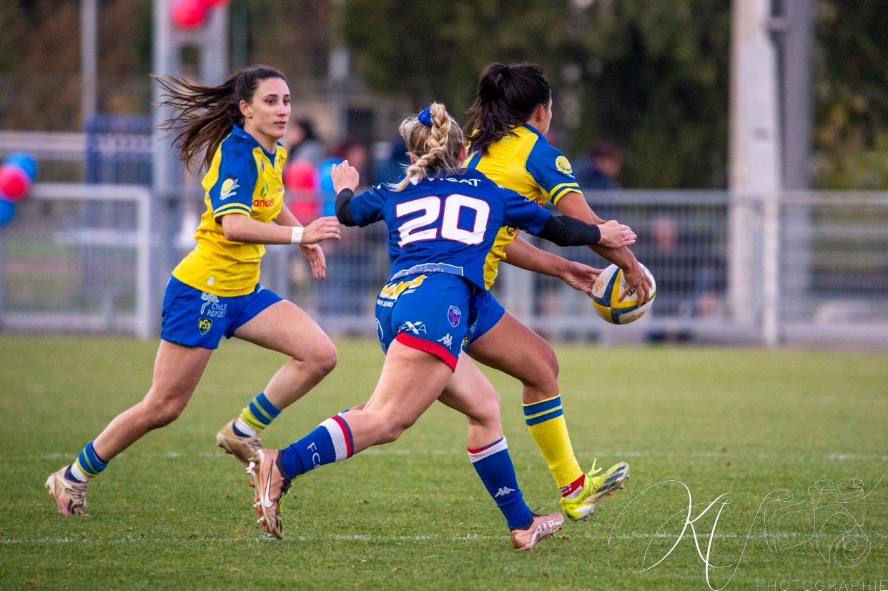 ASM Romagnat rugby féminin - FC Grenoble Rugby - Rugby - FFR 2024 Elite 1 Fém - ASM Romagnat (32) vs (8) Amazones FC Grenoble  (#FFR24E1FASMRFCG11) Photo by: Karine Valentin | Siuxy Sports 2024-11-17