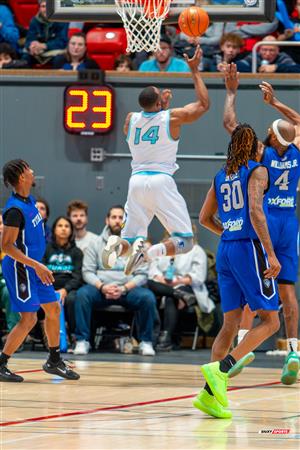 Antoine Mason - Basketball - BSL - Montreal Toundra (109) vs (116) Kitchener Titans - First Half - Montreal - Kitchener Waterloo