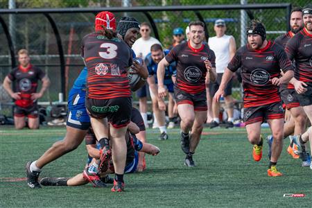 RQ 2024 - Super Ligue M - Parc Olympique (29) vs (15) Club de Rugby de Québec - 1ère mi-temps
