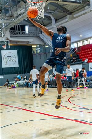 BSL - Montreal Toundra vs Frederick Flying Cows - Before game and half time show