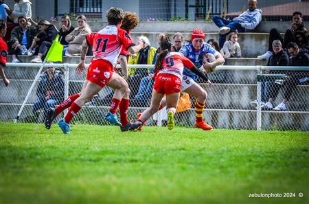 FFR 2024 - Fed 2 Fém - USAP XV (55) vs (7) RO Castelnaudary    