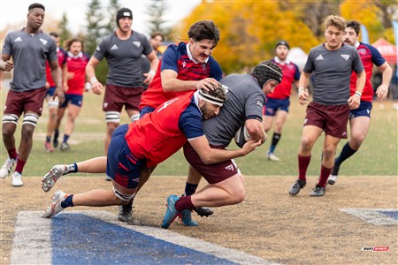 RSEQ 2024 - Finale Rugby Univ Masc - ETS (19) vs (14) Ottawa - 2 Mi-Temps Reel A