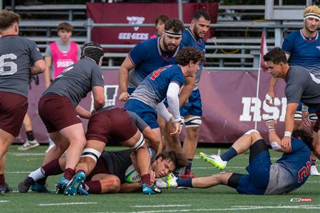 RSEQ 2024 - Rugby Univ. Masc - Ottawa U (18) vs (16) ETS - 1st Half