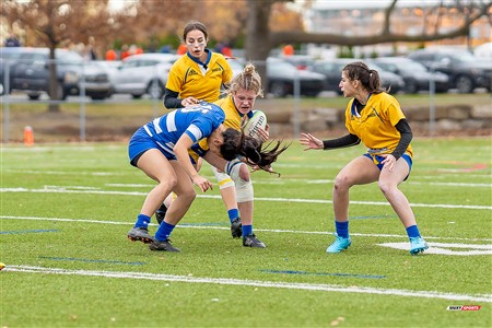 RSEQ 2024 - Final Rugby Fem CEGEP - John Abbott (12) vs (21) Dawson - Second Half