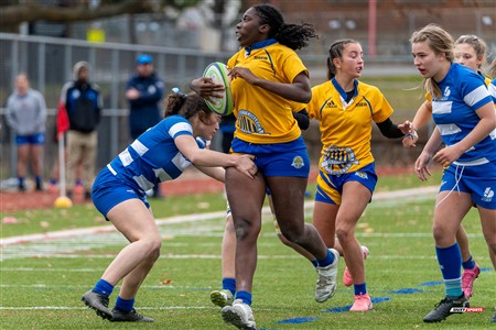 RSEQ 2024 - Final Rugby Fem CEGEP - John Abbott (12) vs (21) Dawson - Second Half