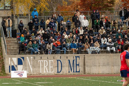 RSEQ 2024 - Finale Rugby Univ Masc - ETS (19) vs (14) Ottawa - 1 Mi-Temps Reel B