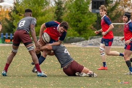RSEQ 2024 - Finale Rugby Univ Masc - ETS (19) vs (14) Ottawa - 2 Mi-Temps Reel A
