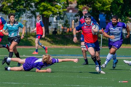 RSEQ 2024 - Rugby Univ. Masc - ETS (43) vs (10) Bishop's - 1st Half