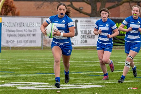 RSEQ 2024 - Final Rugby Fem CEGEP - John Abbott (12) vs (21) Dawson - Second Half