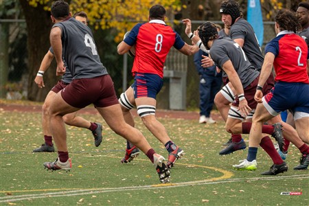 RSEQ 2024 - Finale Rugby Univ Masc - ETS (19) vs (14) Ottawa - 1 Mi-Temps Reel B