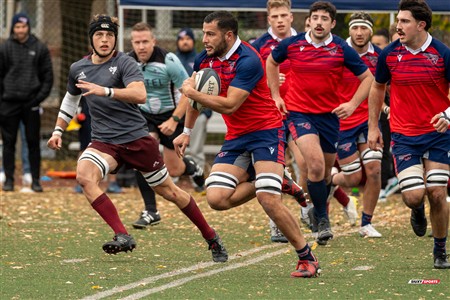 RSEQ 2024 - Finale Rugby Univ Masc - ETS (19) vs (14) Ottawa - 1 Mi-Temps Reel B