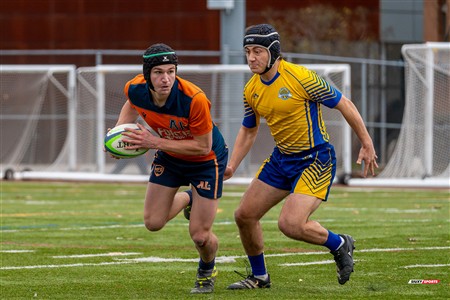 RSEQ 2024 - Final Rugby Masc CEGEP - John Abbott (48) vs (18) André Laurendeau - First Half