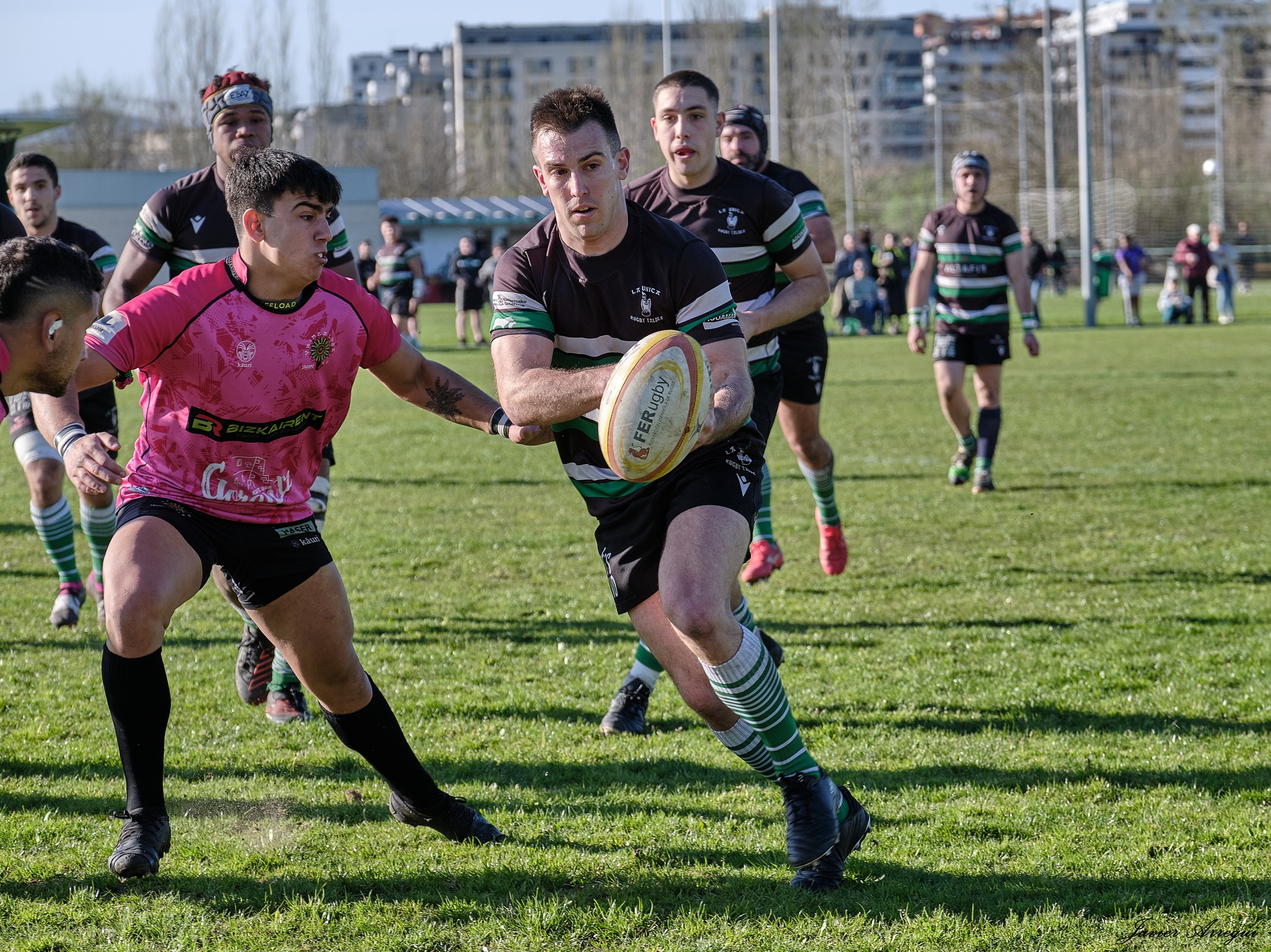 Talla SAMB ALDASORO -  La Única Rugby Taldea - Uribealdea Rugby Kirol Elkartea - Rugby - FER 2024 - DHB - La Unica RT (41) vs (9) Uribealdea Rugby - Reel 2 (#FER24DHBUNIURI02) Photo by: Javier Arregui | Siuxy Sports 2024-03-23