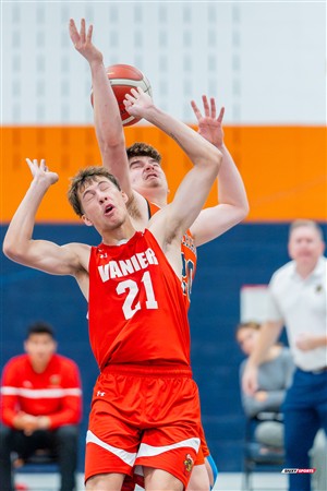 RSEQ 2024 - Basketball M D2 - André Laurendeau (74) vs (81) Vanier - 2nd half
