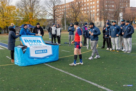 RSEQ 2024 - Finale Rugby Univ Masc - ETS vs Ottawa - Medailles ETS