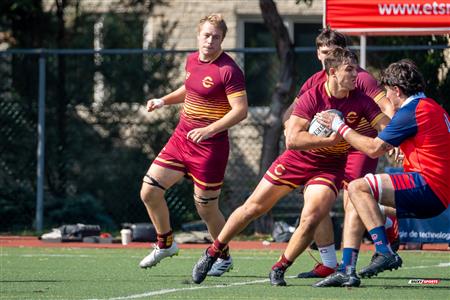 RSEQ 2024 Rugby M - ETS (40) vs (14) Concordia U. - 1ère mi-temps