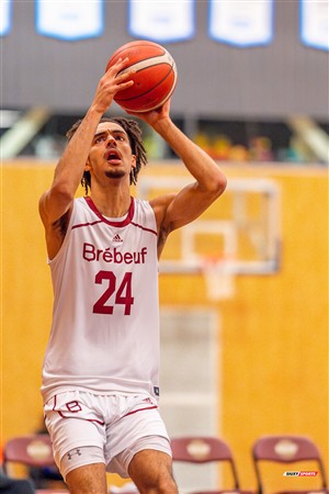 RSEQ 2024 Basketball M D1 - Brébeuf (92) vs (77) É.Montpetit - 1st half
