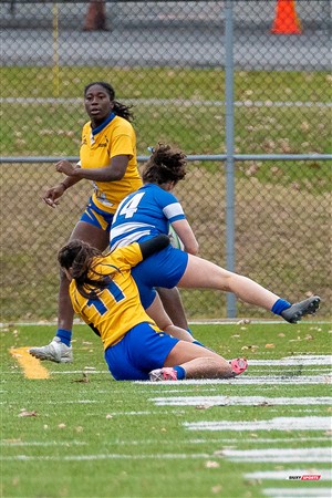 RSEQ 2024 - Final Rugby Fem CEGEP - John Abbott (12) vs (21) Dawson - Second Half