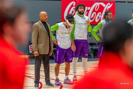BSL - Montreal Toundra vs Frederick Flying Cows - Before game and half time show