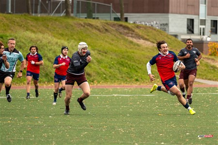 RSEQ 2024 - Finale Rugby Univ Masc - ETS (19) vs (14) Ottawa - 2 Mi-Temps Reel A