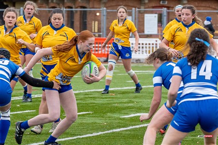 RSEQ 2024 - Final Rugby Fem CEGEP - John Abbott (12) vs (21) Dawson - Second Half
