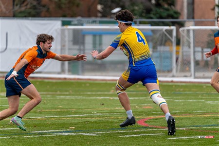 RSEQ 2024 - Final Rugby Masc CEGEP - John Abbott (48) vs (18) André Laurendeau - First Half
