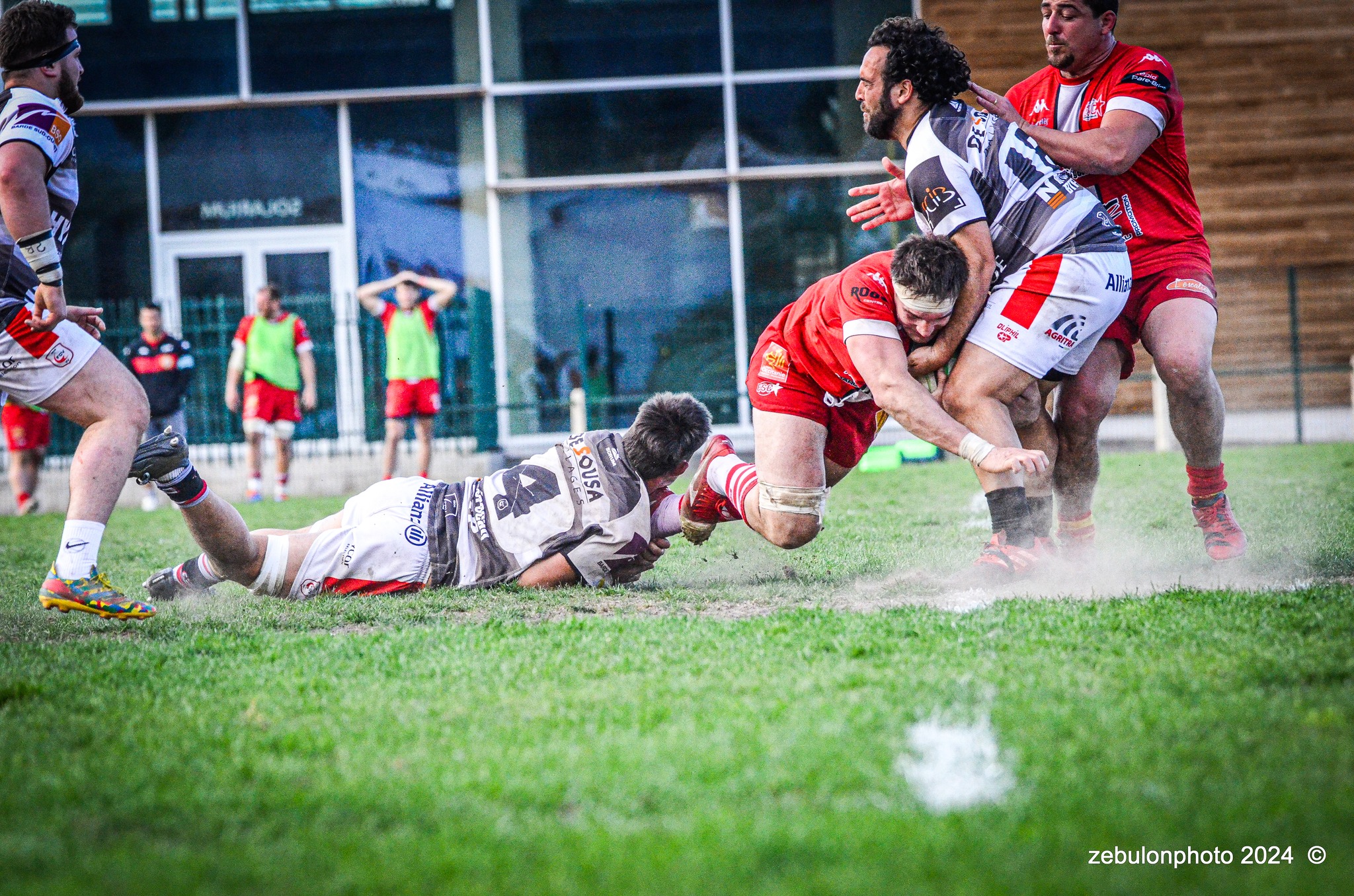  Étoile Sportive Catalane - Football Club Villefranchois - Lauragais - Rugby - FFR -  Fed 2 2024 - Etoile Sportive Catalane vs FC Villefranchois (#FFR24F2ESCFCV03) Photo by: Photo Zebulon | Siuxy Sports 2024-03-23