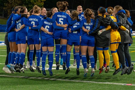 RSEQ 2024 Final Soccer Fém - U de Montréal (1) vs (2) U Laval (par pénalités après 1-1)