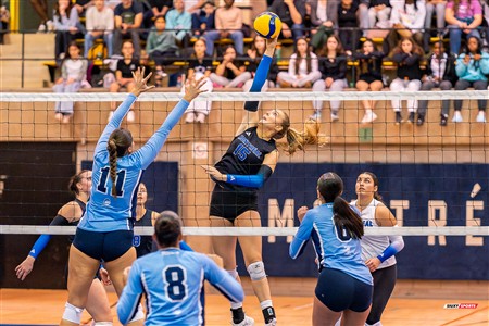 RSEQ 2024 Volleyball Fém - Université de Montréal (3) vs (2) UQAM - Reel 1