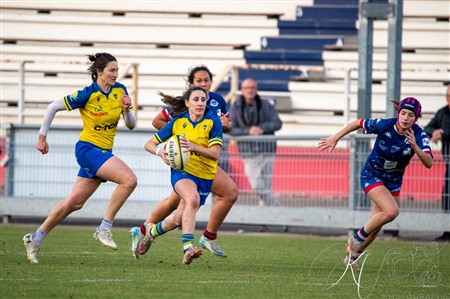 FFR 2024 Elite 1 Fém - ASM Romagnat (32) vs (8) Amazones FC Grenoble 