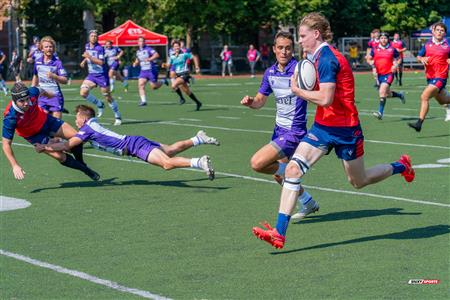 RSEQ 2024 - Rugby Univ. Masc - ETS (43) vs (10) Bishop's - 1st Half