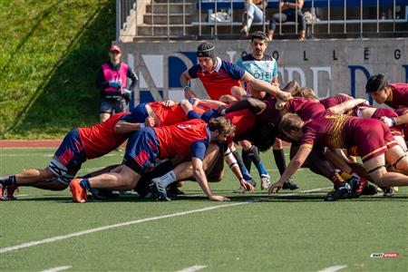 RSEQ 2024 Rugby M - ETS (40) vs (14) Concordia U. - 1ère mi-temps