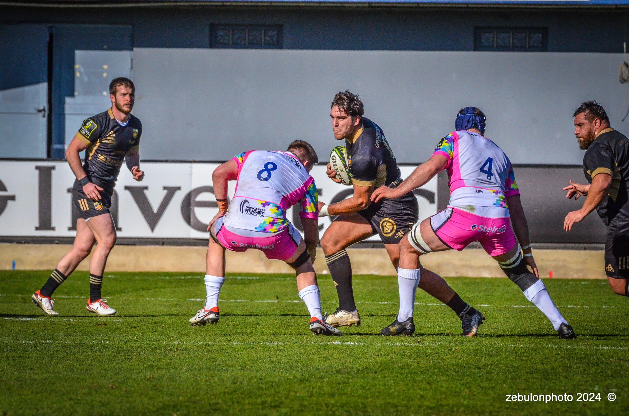  US Arlequins Perpignanais - Newcastle Falcons - Rugby - Challenge Cup - Perpignan (23) vs (32) Newcastle Falcons (#CC24USAPNF01) Photo by: Photo Zebulon | Siuxy Sports 2024-01-21