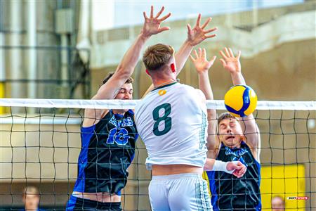 RSEQ - 2024 VOLLEY M - U DE MONTRÉAL (1) VS (3) U DE SHERBROOKE - Reel 1