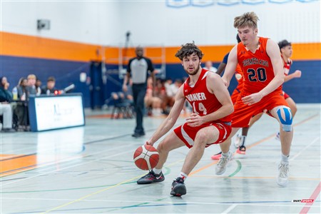 RSEQ 2024 - Basketball M D2 - André Laurendeau (74) vs (81) Vanier - 2nd half