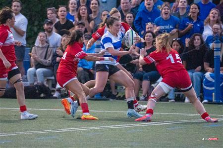 RSEQ 2024 - Rugby Univ F - Université de Montréal (41) vs (7) McGill University