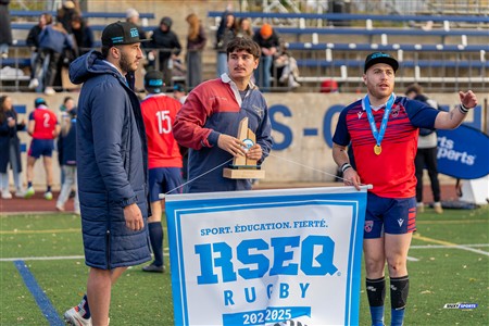 RSEQ 2024 - Finale Rugby Univ Masc - ETS vs Ottawa - Célébrations