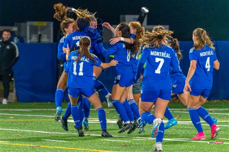 RSEQ 2024 Final Soccer Fém - U de Montréal (1) vs (2) U Laval (par pénalités après 1-1)