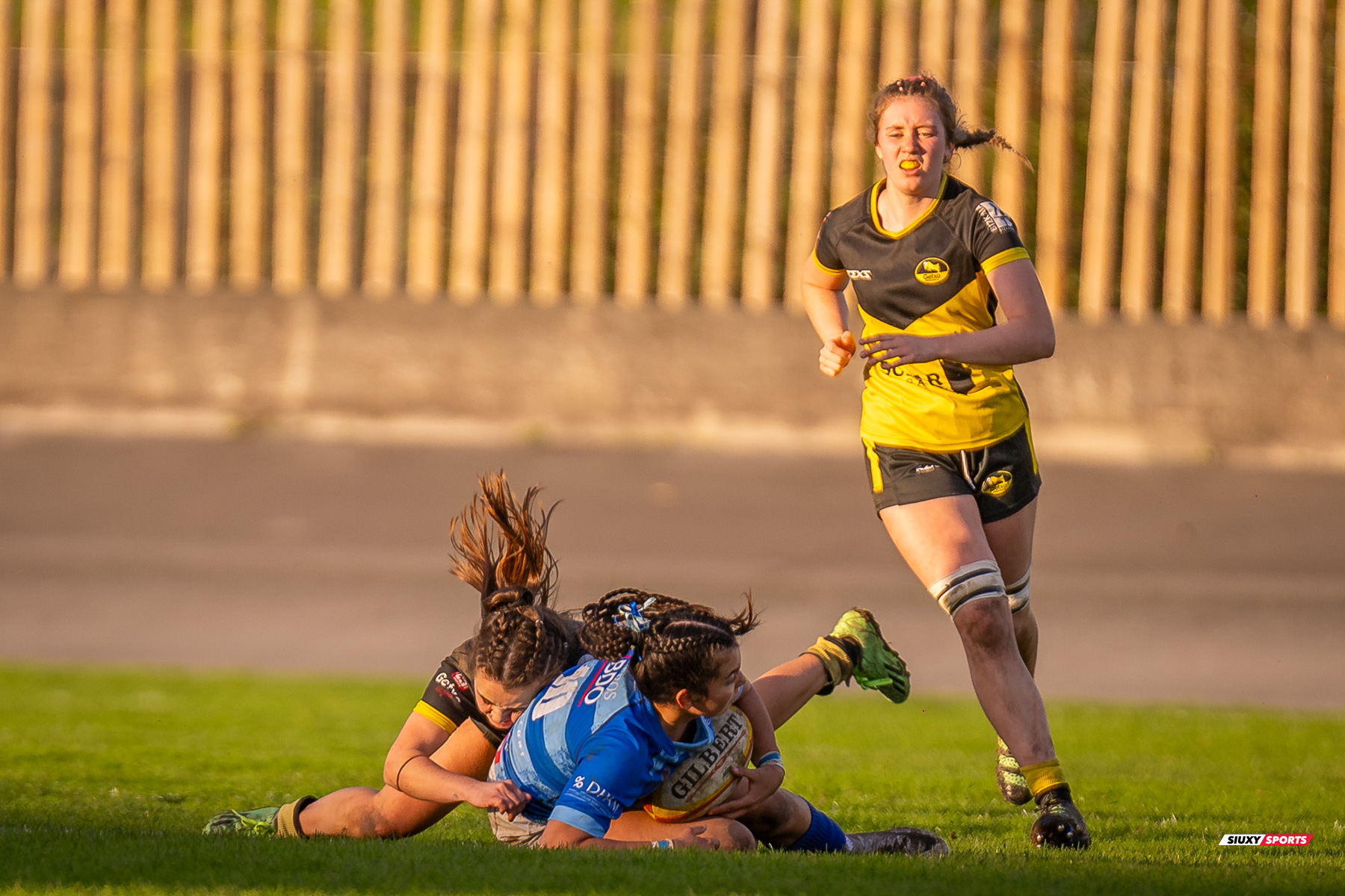  Getxo Artea Rugby Taldea - Club de Rugby Cisneros - Rugby - FER 2024 - DHB F - Getxo Neskak Rt (25) vs (13) Cisneros (#FER24DHBGNCIS02) Photo by: Fredy Monfoto | Siuxy Sports 2024-02-17