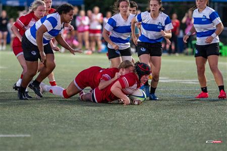 RSEQ 2024 - Rugby Univ F - Université de Montréal (41) vs (7) McGill University