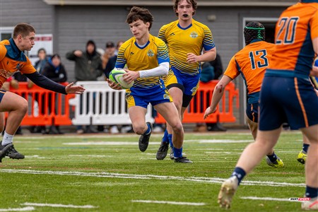 RSEQ 2024 - Final Rugby Masc CEGEP - John Abbott (48) vs (18) André Laurendeau - First Half