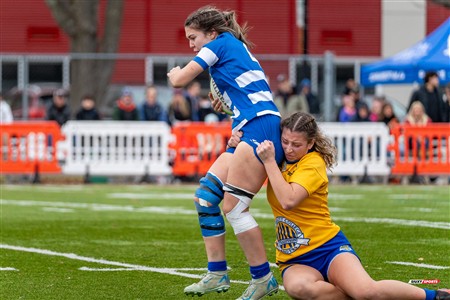 RSEQ 2024 - Final Rugby Fem CEGEP - John Abbott (12) vs (21) Dawson - Second Half
